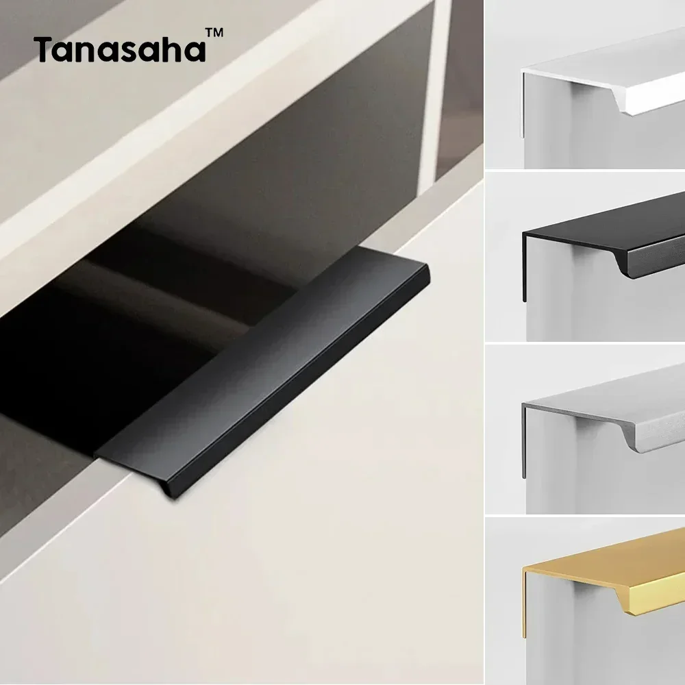 Restoration Hardware Furniture Used - Non-punch Furniture Handle Brushed Gold Silver