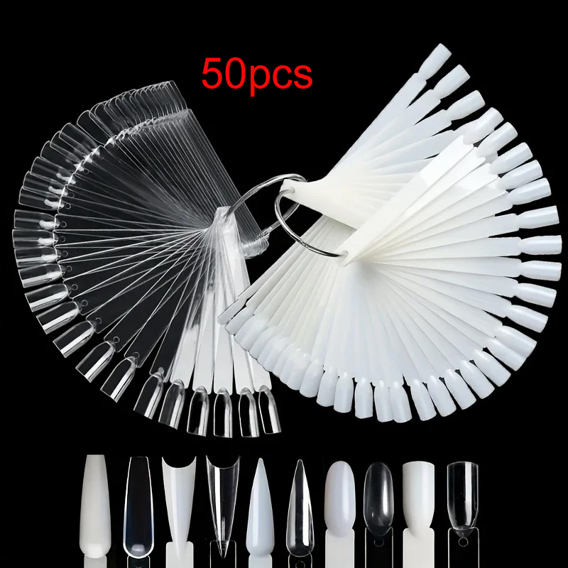 Furniture Hardware Nails - 50 Nail Sample Sticks with Rings,