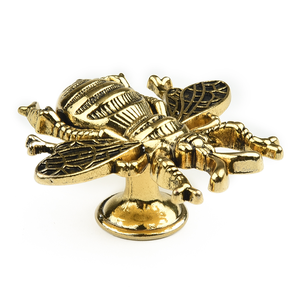Furniture Hardware Kit - Retro Cupboard Drawer Pulls Bee Shape