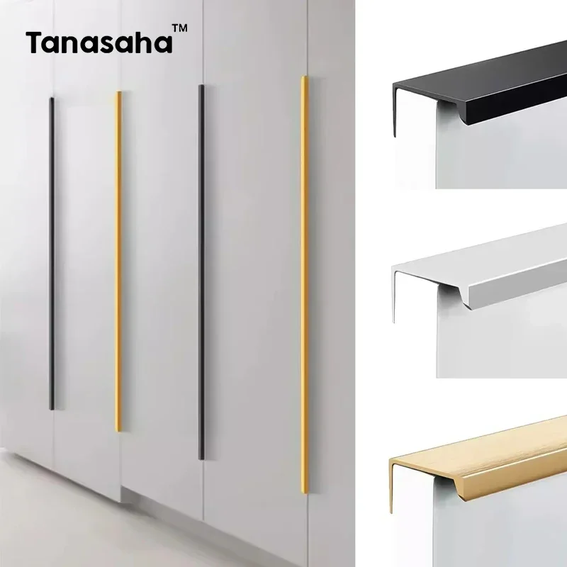 Restoration Hardware Furniture Used - Hidden Furniture Handles Matte Black Gold