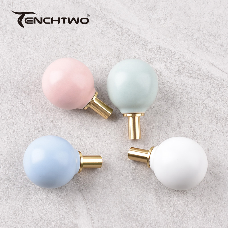 Round Ceramic Hook Clothes Han - Furniture Hardware Kit review and price
