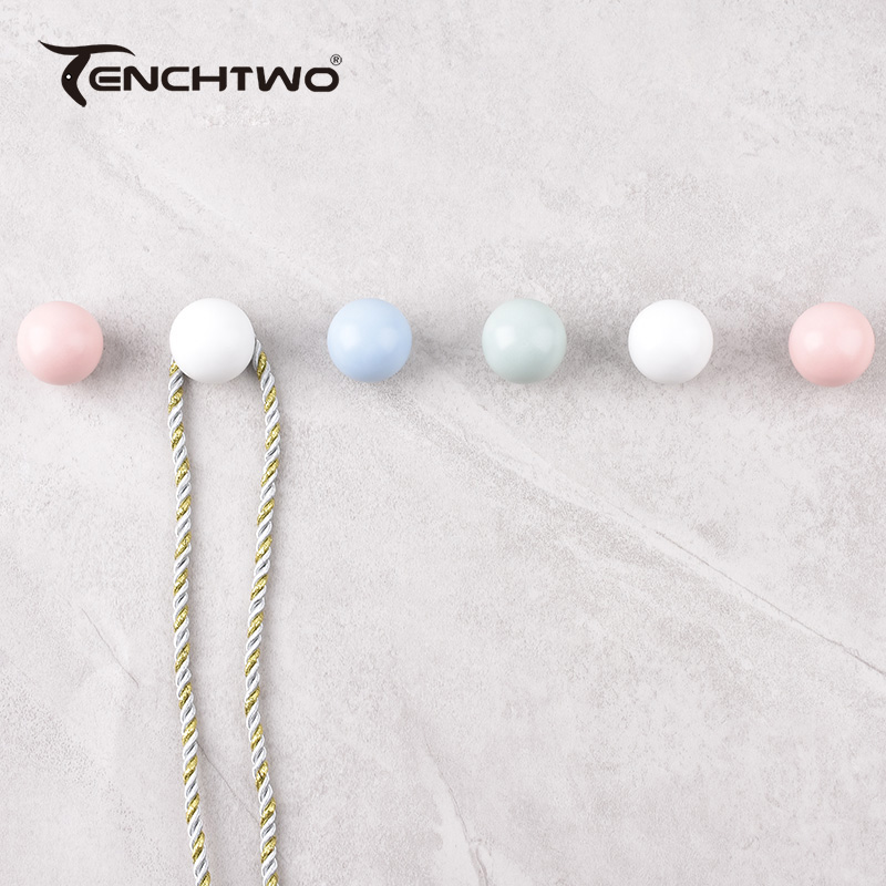 Round Ceramic Hook Clothes Han - Furniture Hardware Kit review and price