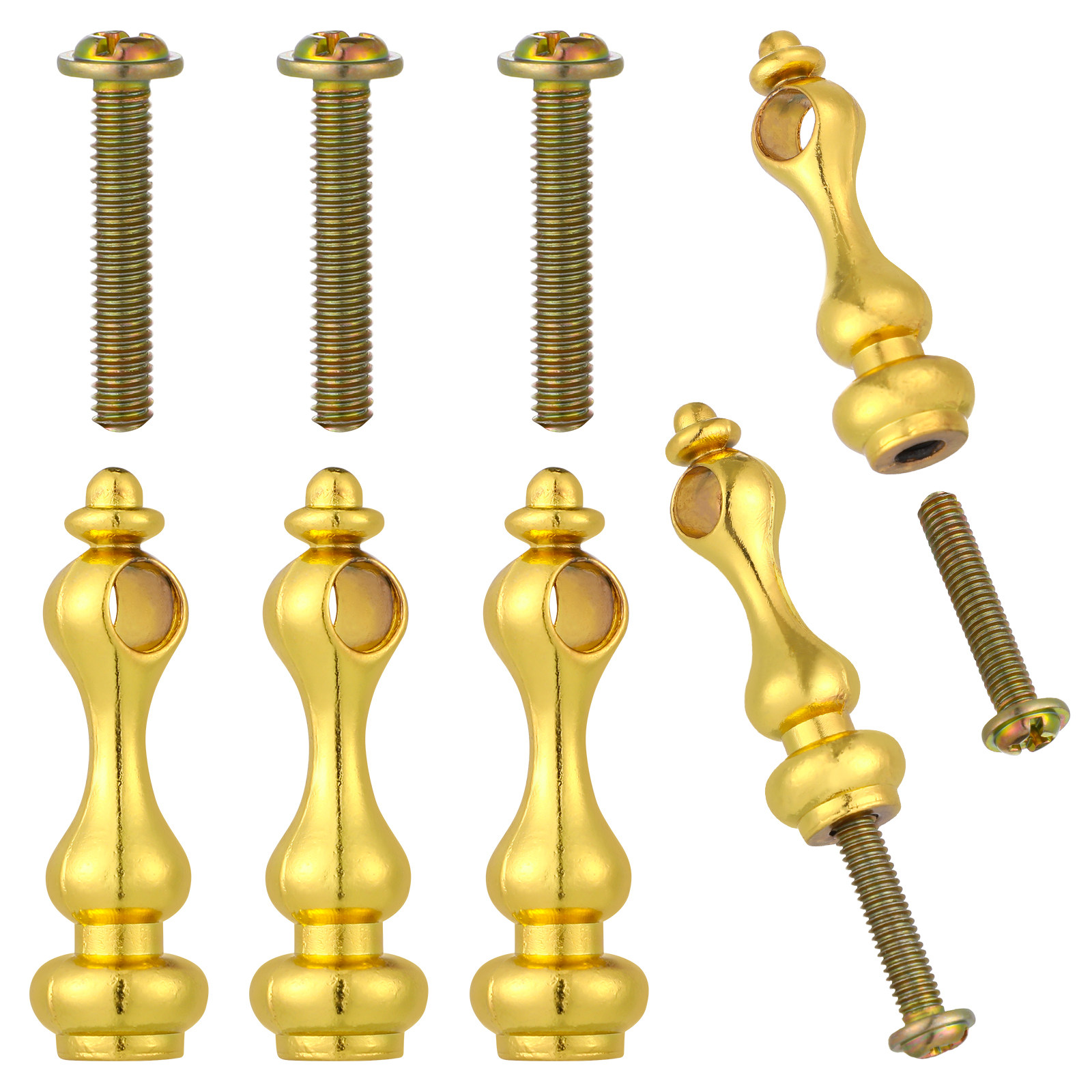 4Pcs Sturdy Iron Spindle Conne - Furniture Rails Hardware review and price