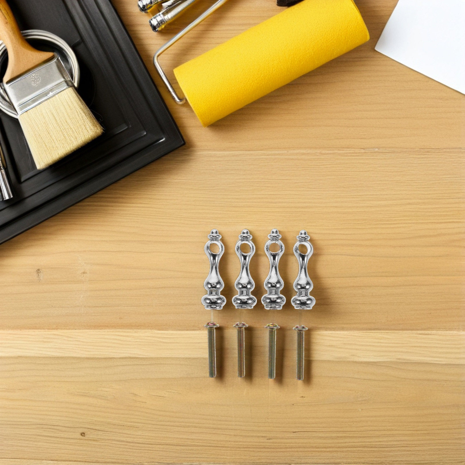 4Pcs Furniture Metal Railing C - Furniture Rails Hardware review and price