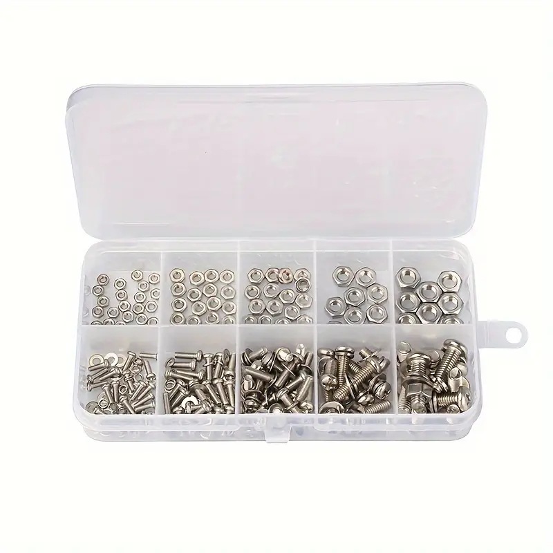 320PCS Hex Nuts & Bolts Set M2 - Furniture Hardware Kit review and price