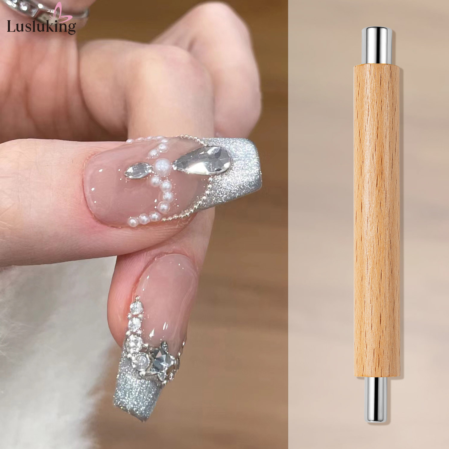 1pc Nail Art Nail Magnetic Sti - Furniture Hardware Nails review and price