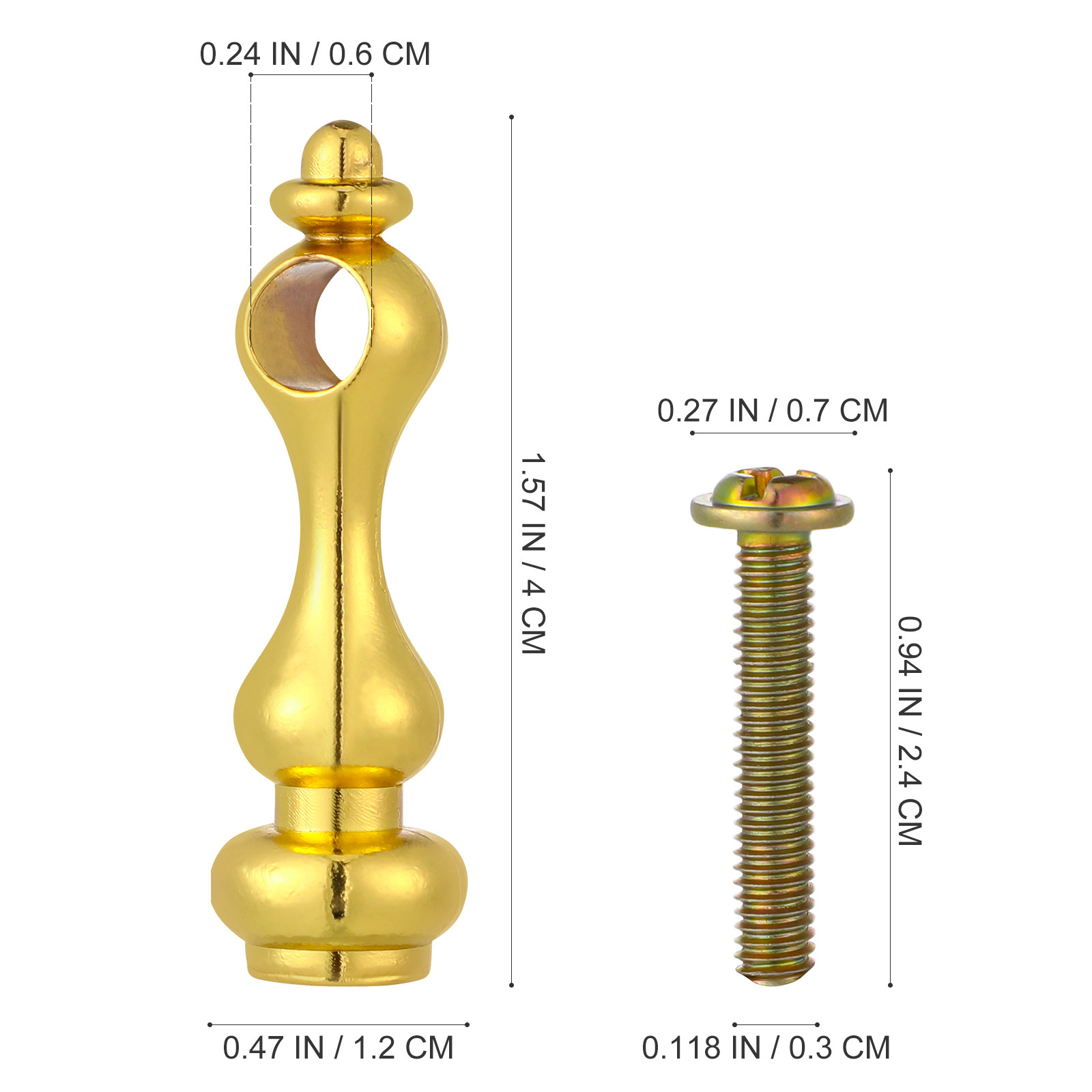 4Pcs Easy Install Metal Spindl - Furniture Rails Hardware review and price