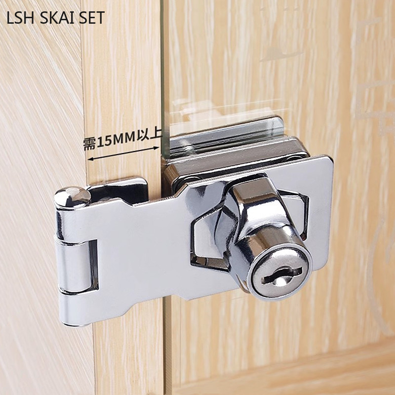 No-punch Glass Door Lock Store - Furniture And Hardware Store review and price