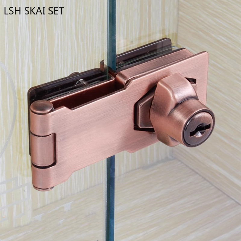 No-punch Glass Door Lock Store - Furniture And Hardware Store review and price