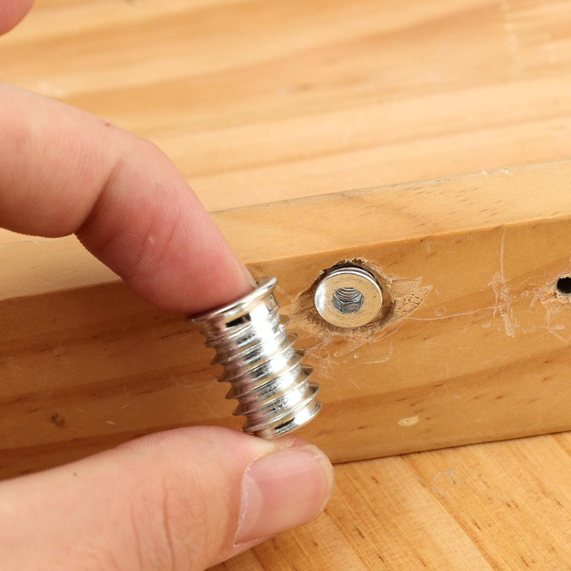10/50x Threaded Inserts Wood I - Furniture Hardware Threaded Inserts review and price