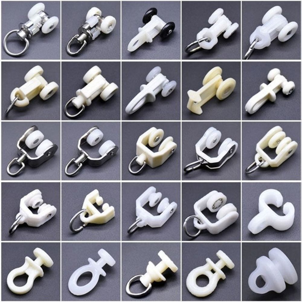 10Pcs Straight Curved Track Ro - Furniture Rails Hardware review and price