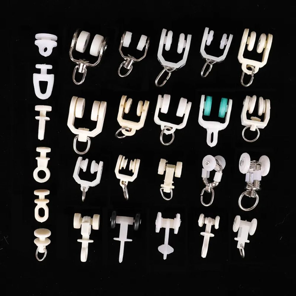 10Pcs Straight Curved Track Ro - Furniture Rails Hardware review and price