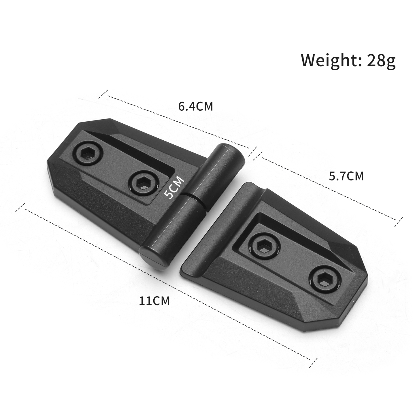 2PCS ABS Car Engine Hood Door  - Furniture Hardware Fittings review and price