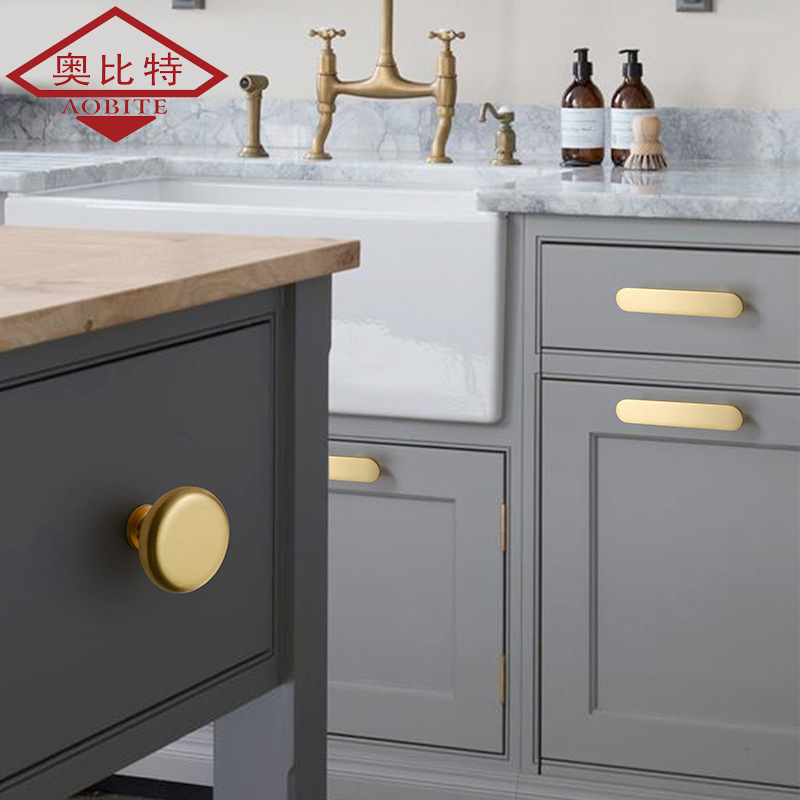 AOB Gold Kitchen Cabinet Stora - Furniture Hardware Items review and price