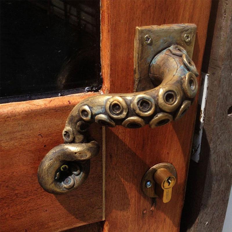 Vintage Octopus Door Knob Outd - Furniture Hardware Kit review and price