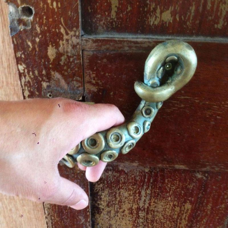 Vintage Octopus Door Knob Outd - Furniture Hardware Kit review and price