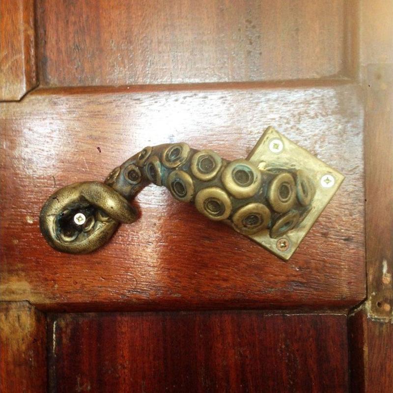 Vintage Octopus Door Knob Outd - Furniture Hardware Kit review and price