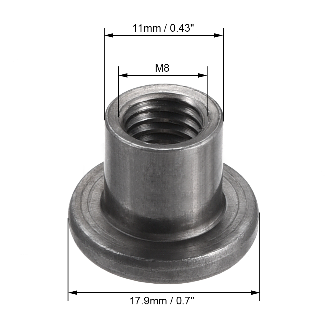 30Pcs M8 M10 Carbon Steel Roun - Furniture Hardware Threaded Inserts review and price