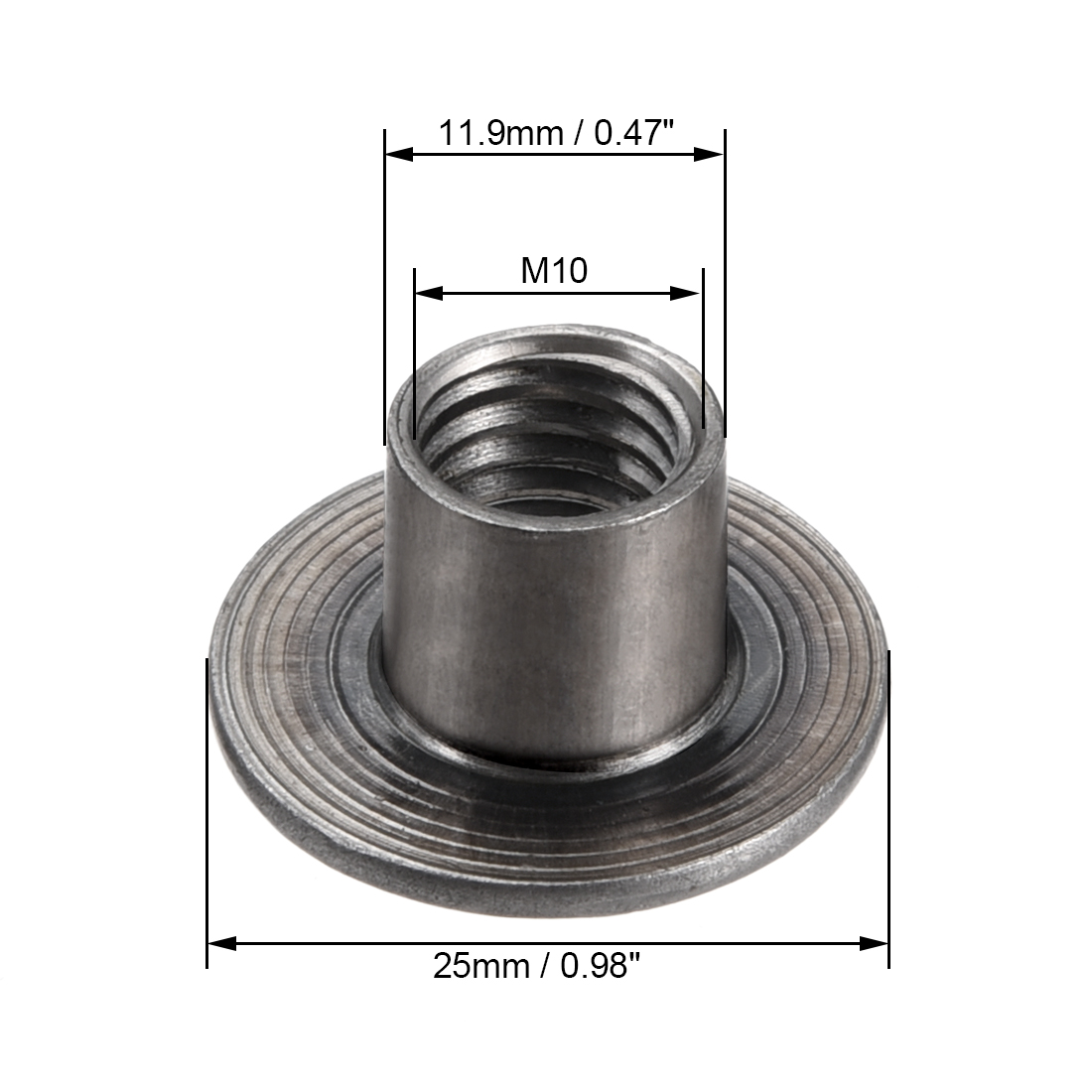 30Pcs M8 M10 Carbon Steel Roun - Furniture Hardware Threaded Inserts review and price