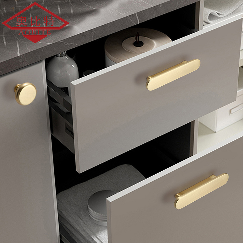 AOB Gold Kitchen Cabinet Stora - Furniture Hardware Items review and price