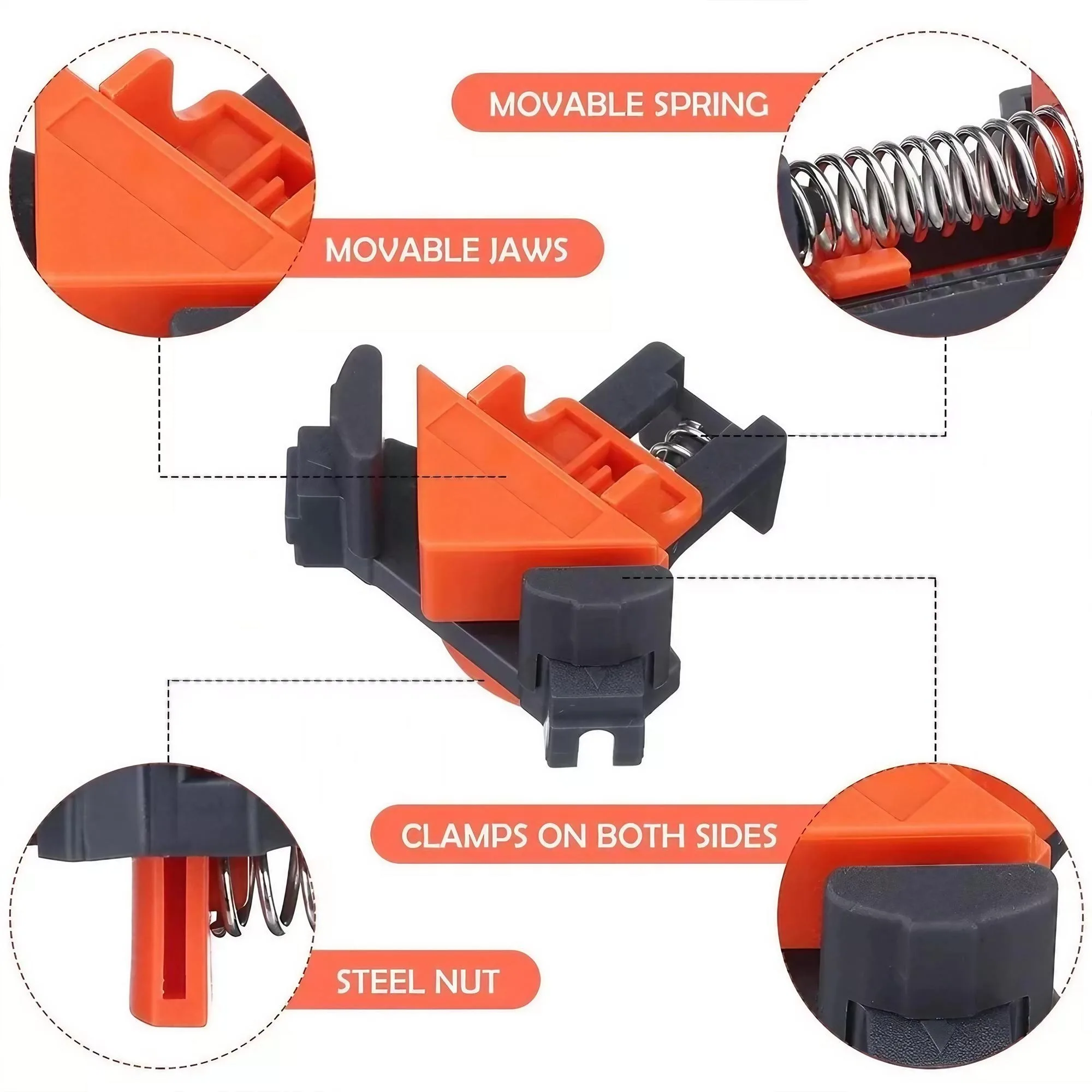 Premium 90 Degree Right Angle  - Furniture Hardware Kit review and price