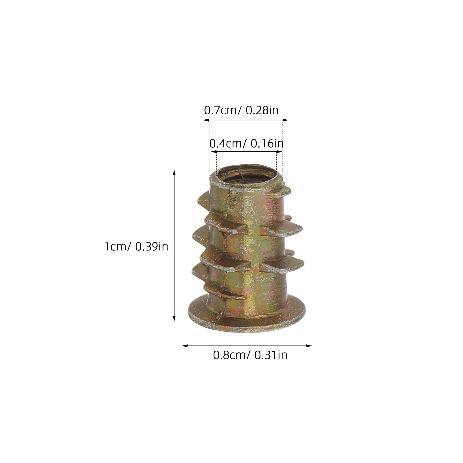 200 Pcs Hexagon Socket Thread  - Furniture Hardware Threaded Inserts review and price