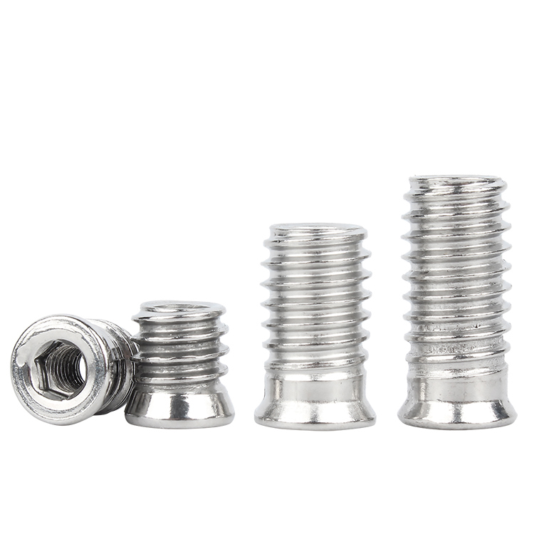304 Stainless Steel Hex Socket - Furniture Hardware Threaded Inserts review and price